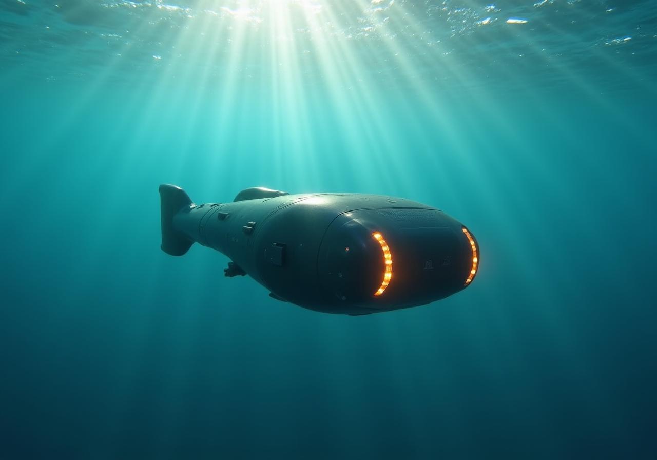 深海探査のビジュアル